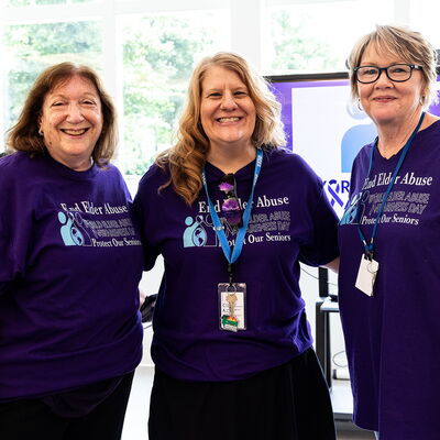 Stop Elder Abuse March Secretary Lipson